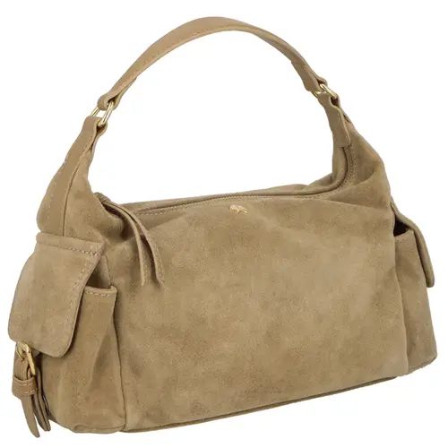 BOLSA MÉDIA UTILITÁRIA LUIZA BARCELOS BEGE