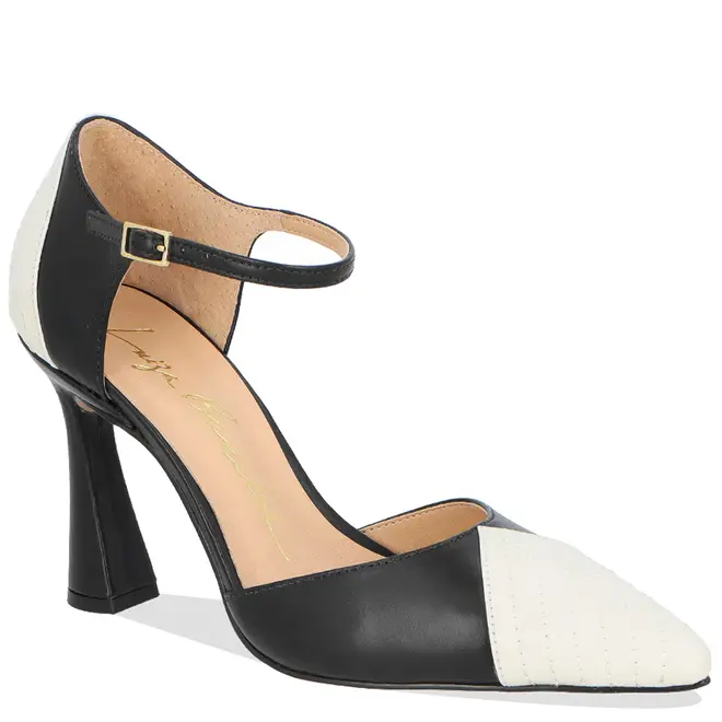 SCARPIN SALTO ALTO LUIZA BARCELOS PRETO