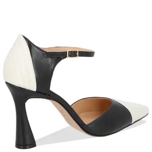 SCARPIN SALTO ALTO LUIZA BARCELOS PRETO