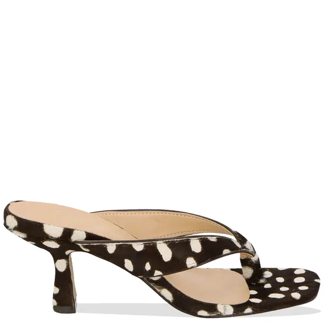 MULE SALTO MÉDIO BAMBI LUIZA BARCELOS ANIMAL PRINT