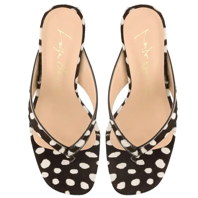 MULE SALTO MÉDIO BAMBI LUIZA BARCELOS ANIMAL PRINT