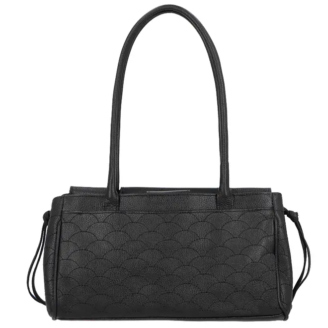 BOLSA MÉDIA LUIZA BARCELOS PRETO