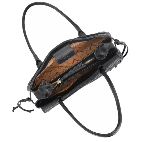 BOLSA MÉDIA LUIZA BARCELOS PRETO