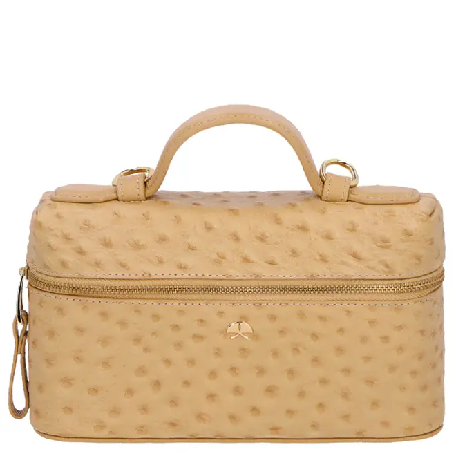 BOLSA PEQUENA VANITY LUIZA BARCELOS BEGE