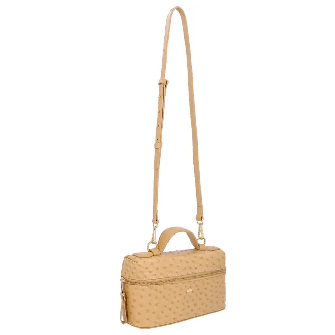 BOLSA PEQUENA VANITY LUIZA BARCELOS BEGE