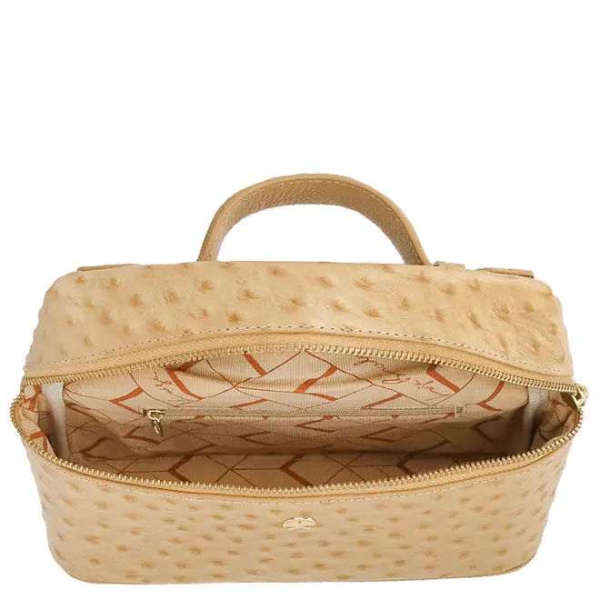 BOLSA PEQUENA VANITY LUIZA BARCELOS BEGE