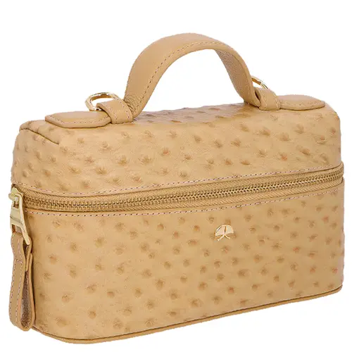 BOLSA PEQUENA VANITY LUIZA BARCELOS BEGE