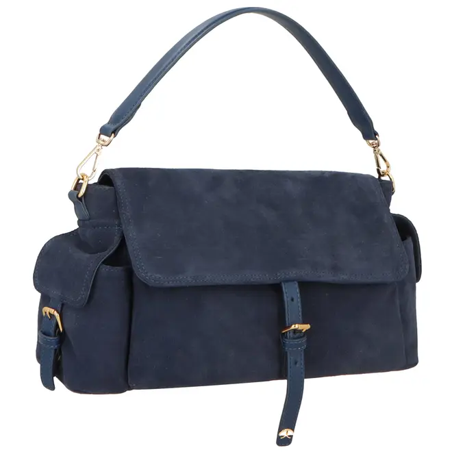 BOLSA GRANDE UTILITÁRIA LUIZA BARCELOS AZUL