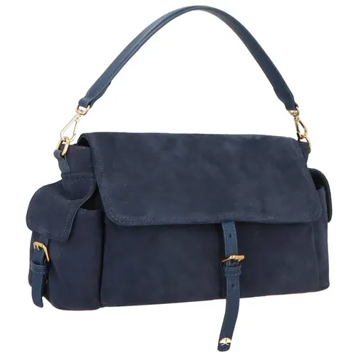 BOLSA GRANDE UTILITÁRIA LUIZA BARCELOS AZUL