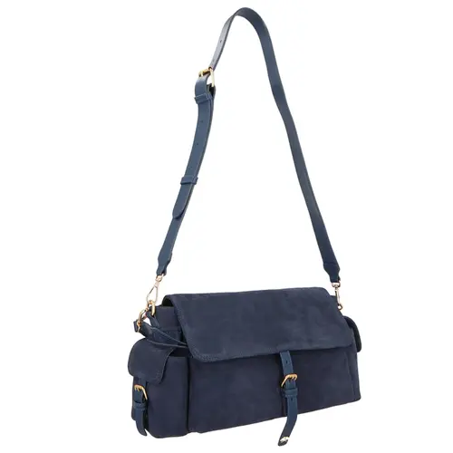 BOLSA GRANDE UTILITÁRIA LUIZA BARCELOS AZUL