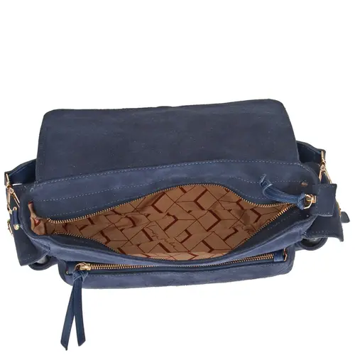 BOLSA GRANDE UTILITÁRIA LUIZA BARCELOS AZUL