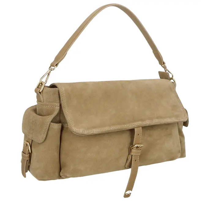 BOLSA GRANDE UTILITÁRIA LUIZA BARCELOS BEGE