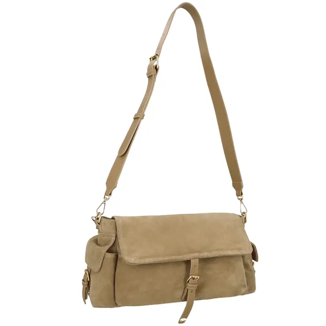 BOLSA GRANDE UTILITÁRIA LUIZA BARCELOS BEGE