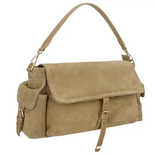 BOLSA GRANDE UTILITÁRIA LUIZA BARCELOS BEGE