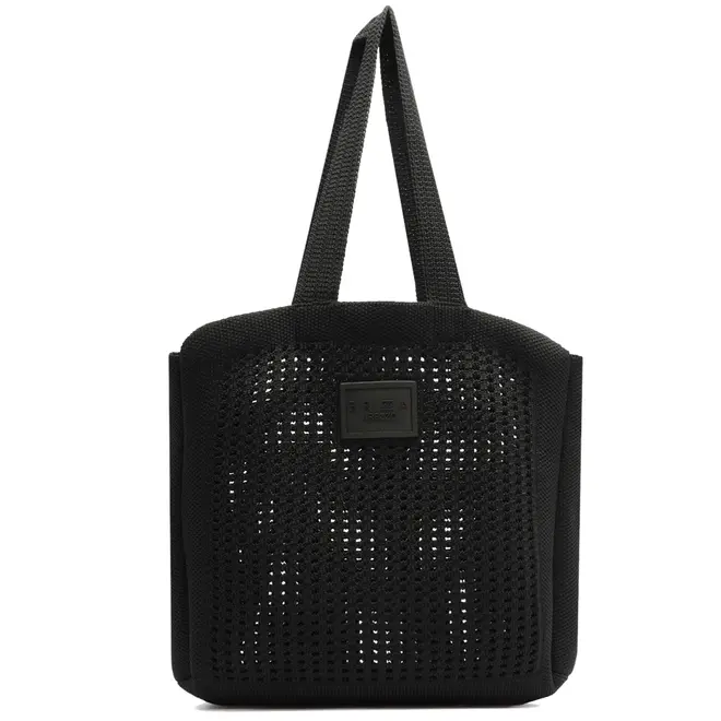 BOLSA GRANDE SHOPPING CROCHÊ BRIZZA AREZZO  PRETO