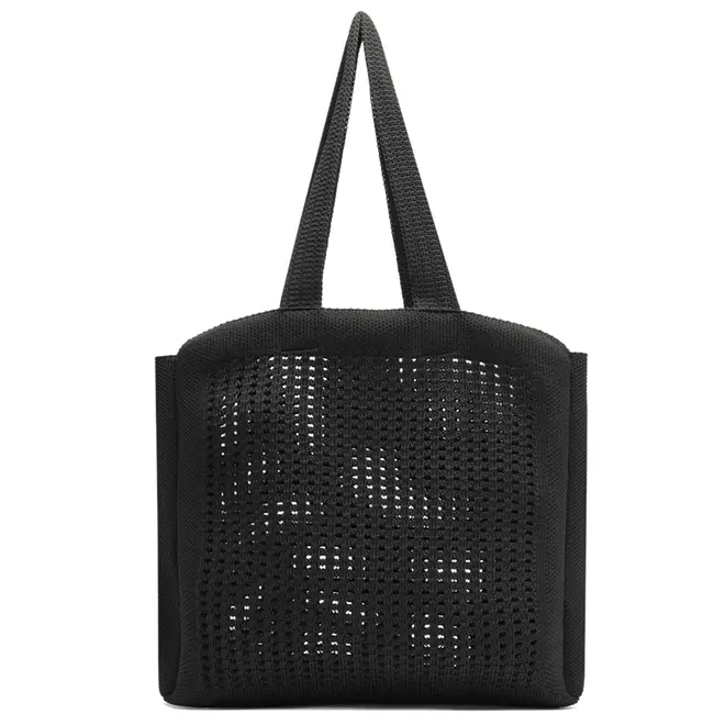 BOLSA GRANDE SHOPPING CROCHÊ BRIZZA AREZZO  PRETO