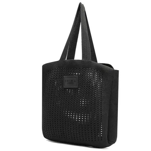 BOLSA GRANDE SHOPPING CROCHÊ BRIZZA AREZZO  PRETO