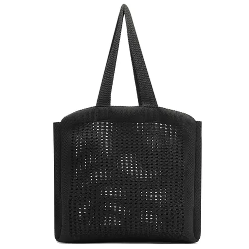 BOLSA GRANDE SHOPPING CROCHÊ BRIZZA AREZZO  PRETO