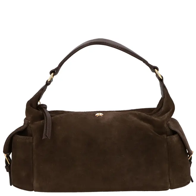 BOLSA MÉDIA UTILITÁRIA LUIZA BARCELOS MARROM