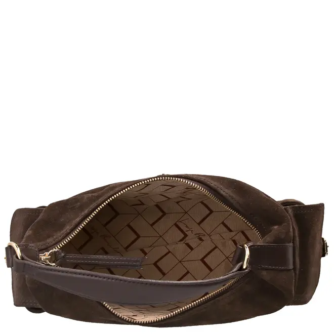 BOLSA MÉDIA UTILITÁRIA LUIZA BARCELOS MARROM