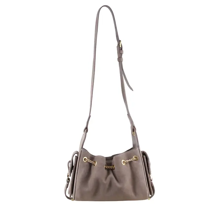 BOLSA MÉDIA LILIBETH SCHUTZ CINZA