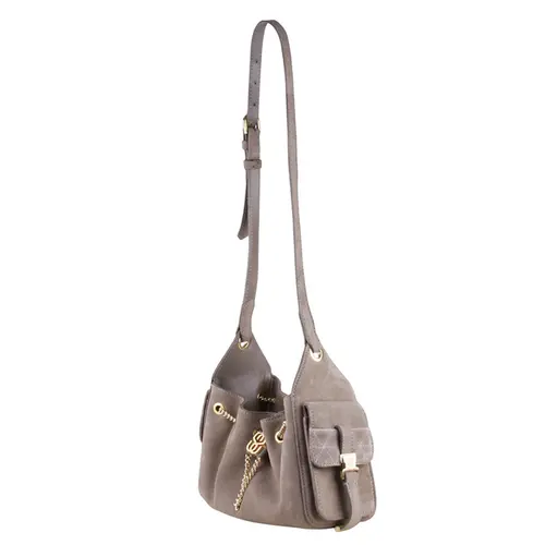 BOLSA MÉDIA LILIBETH SCHUTZ CINZA