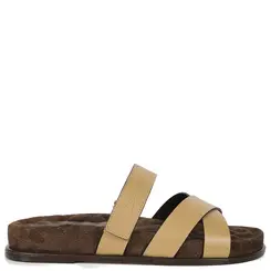PAPETE SLIDER ELISE PAULA TORRES BEGE