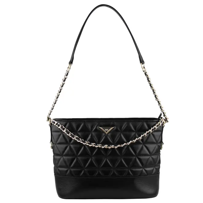 BOLSA MÉDIA HOBO 944 SCHUTZ PRETO