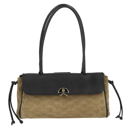 BOLSA MÉDIA LUIZA BARCELOS BEGE