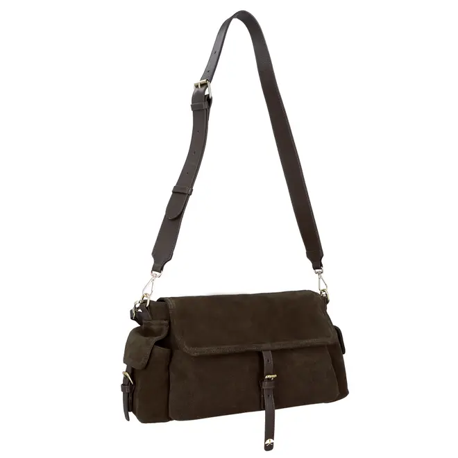BOLSA GRANDE UTILITÁRIA LUIZA BARCELOS MARROM