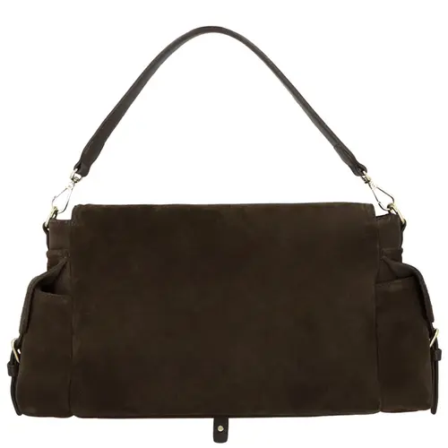 BOLSA GRANDE UTILITÁRIA LUIZA BARCELOS MARROM