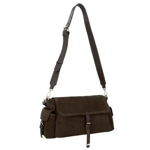 BOLSA GRANDE UTILITÁRIA LUIZA BARCELOS MARROM