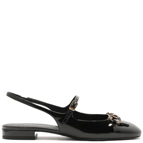 SAPATILHA BONECA SLINGBACK AREZZO PRETO