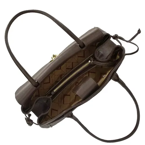BOLSA MÉDIA LUIZA BARCELOS MARROM