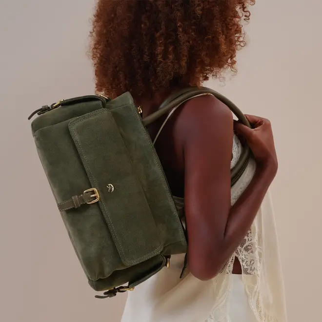 BOLSA GRANDE UTILITÁRIA LUIZA BARCELOS VERDE