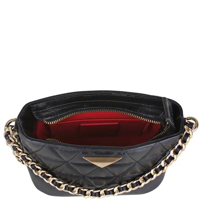BOLSA MÉDIA HOBO 944 SCHUTZ PRETO
