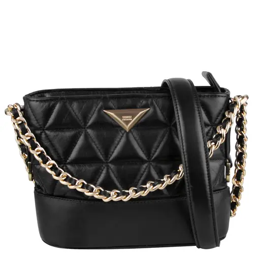 BOLSA MÉDIA HOBO 944 SCHUTZ PRETO