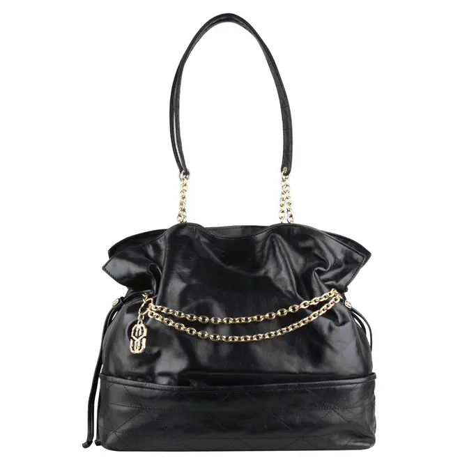 BOLSA MÉDIA SHOPPING SAMMY SCHUTZ PRETO