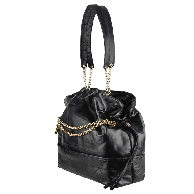BOLSA MÉDIA SHOPPING SAMMY SCHUTZ PRETO