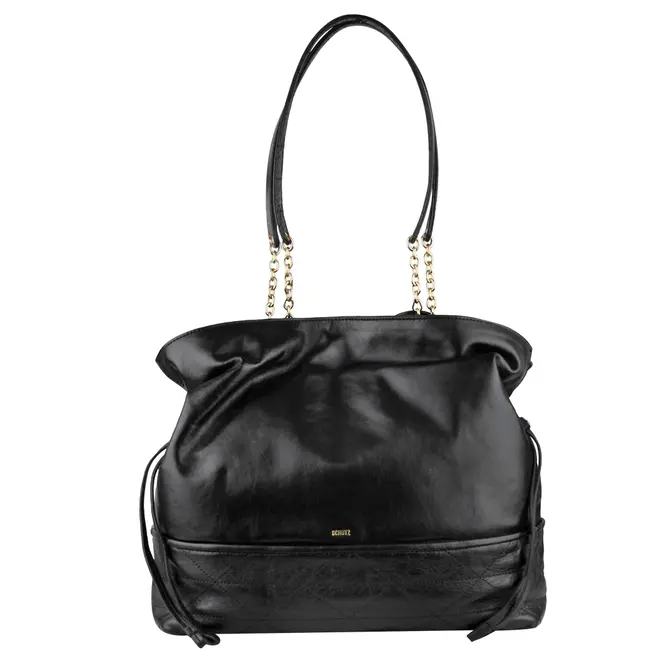BOLSA MÉDIA SHOPPING SAMMY SCHUTZ PRETO