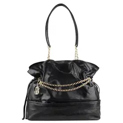 BOLSA MÉDIA SHOPPING SAMMY SCHUTZ PRETO