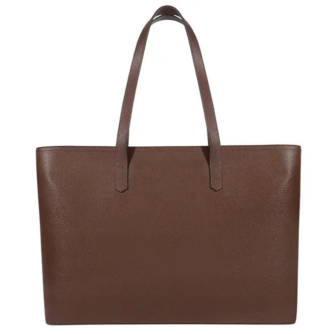 BOLSA GRANDE SHOPPING LIESSE SCHUTZ MARROM