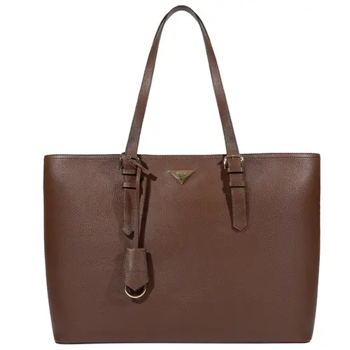 BOLSA GRANDE SHOPPING LIESSE SCHUTZ MARROM