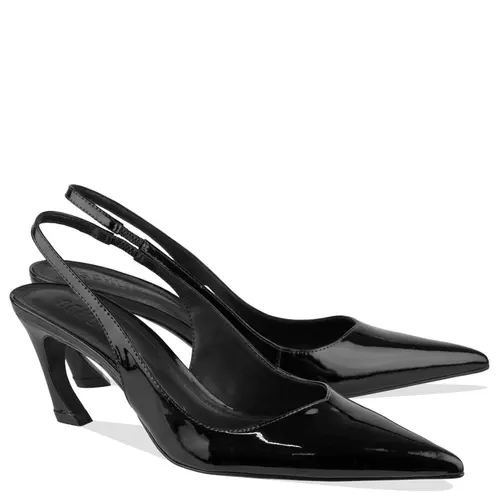 SCARPIN SALTO MÉDIO SLINGBACK LEXI SCHUTZ PRETO