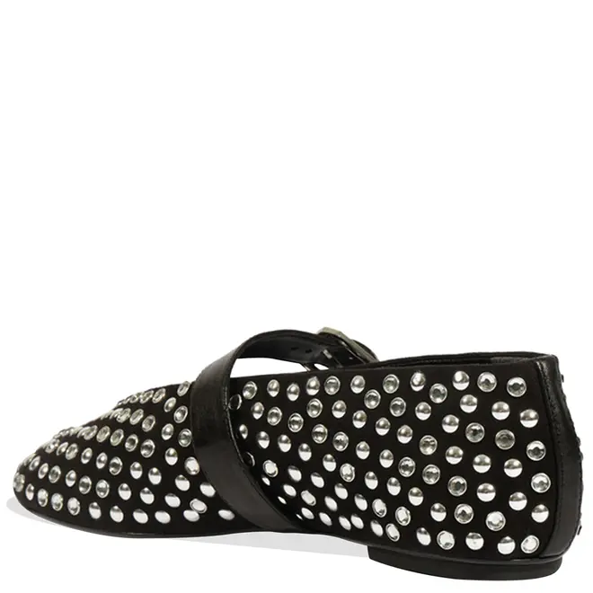 SAPATILHA VICKIE STUDS SCHUTZ PRETO
