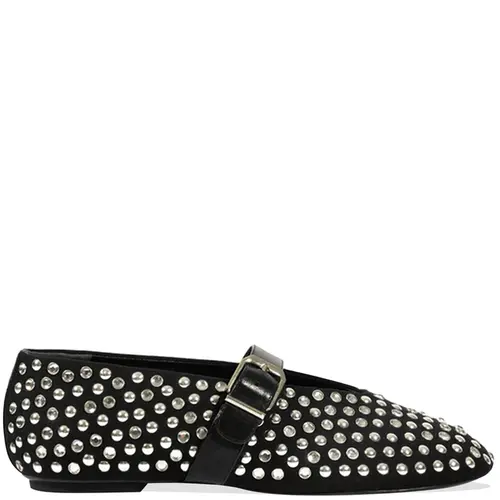 SAPATILHA VICKIE STUDS SCHUTZ PRETO
