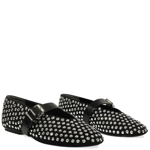 SAPATILHA VICKIE STUDS SCHUTZ PRETO