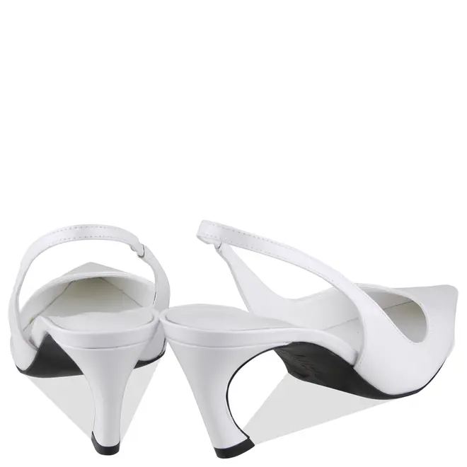 SCARPIN SALTO MÉDIO SLINGBACK LEXI SCHUTZ BRANCO