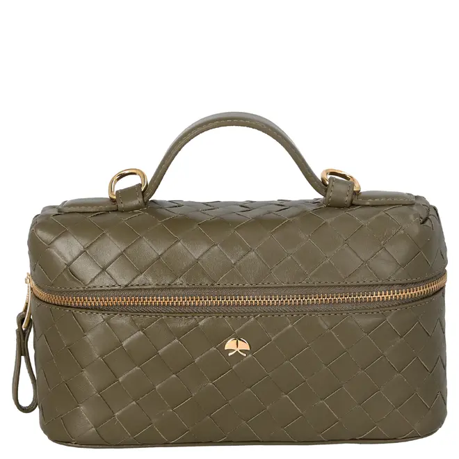 BOLSA PEQUENA TRESSÊ VANITY LUIZA BARCELOS VERDE