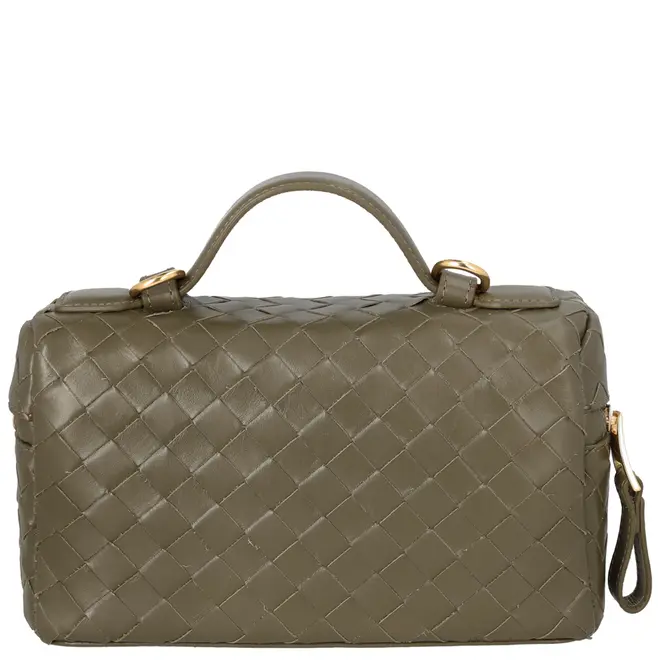 BOLSA PEQUENA TRESSÊ VANITY LUIZA BARCELOS VERDE